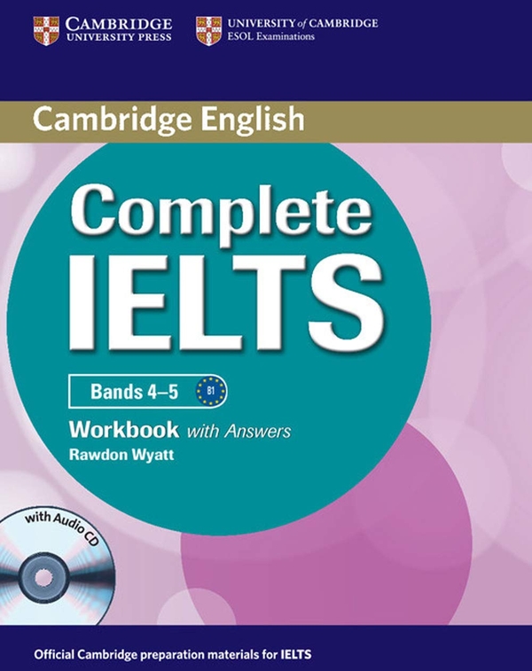Бумажная книга «Complete IELTS Bands 4-5 Workbook with Answers with Audio CD», автор Родон Вятт - фото №1