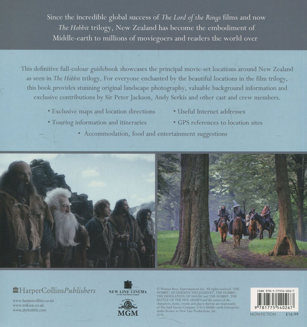 Бумажная книга «The Hobbit. Motion Picture Trilogy. Location Guidebook», автор Ян Броди - фото №1