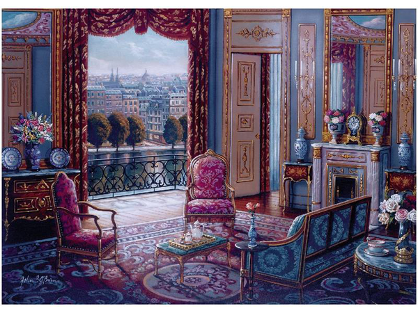  «Пазл Ravensburger Гостиная 500 элементов (RSV-148868)», бренда Ravensburger - фото №1