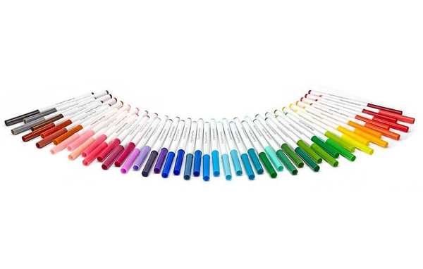 «Набор для творчества Crayola 50 тонких смываемых фломастеров (58-5050)», бренда Crayola - фото №1