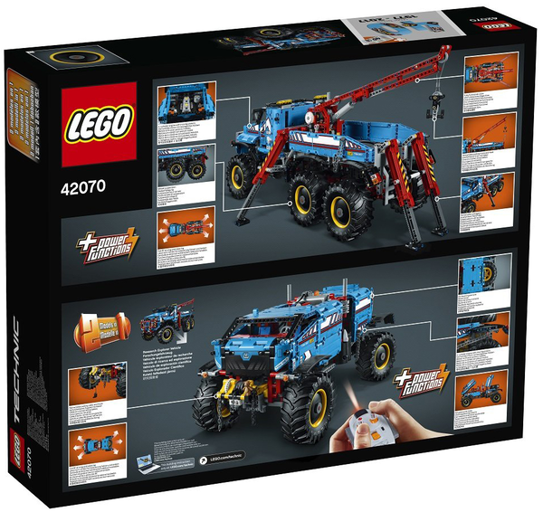  «Конструктор LEGO Technic Аварійний позашляховик (42070)», бренду LEGO - фото №1