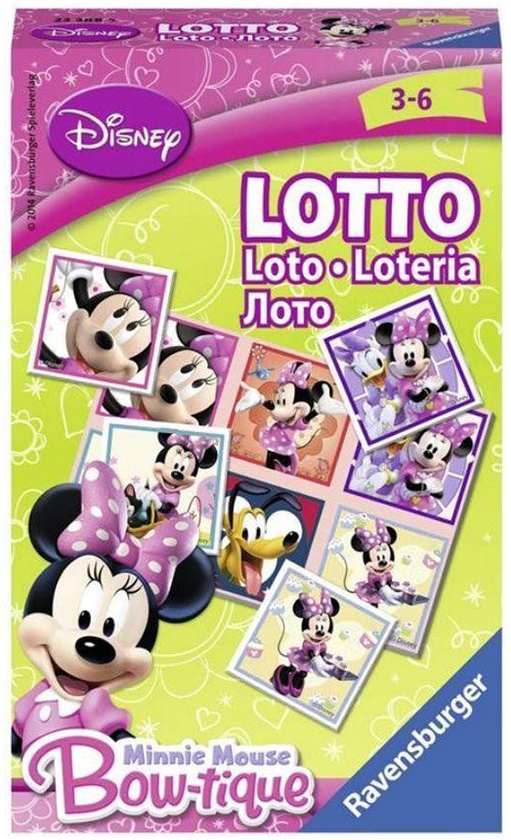  «Настольная игра Ravensburger Лото Минни (RSV-233885)», бренда Ravensburger - фото №1