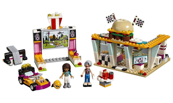  «Конструктор LEGO Friends Передвижной ресторан 345 деталей (41349)», бренда LEGO - фото №1