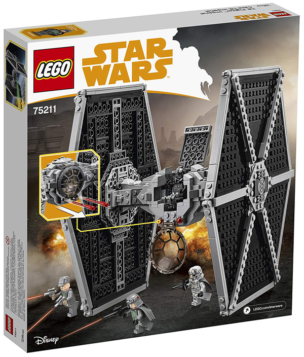  «Конструктор LEGO Star Wars Імперський винищувач СІД 519 деталей (75211)», бренду LEGO - фото №1