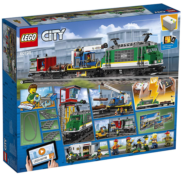  «Конструктор LEGO City Товарный поезд 1226 деталей (60198)», бренда LEGO - фото №1