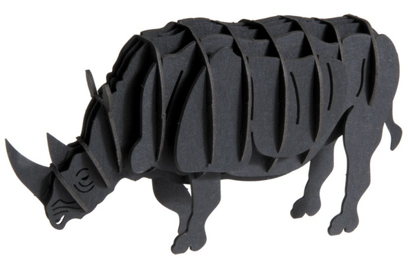  «3D модель из бумаги Fridolin Носорог (11612)», бренда Fridolin - фото №1