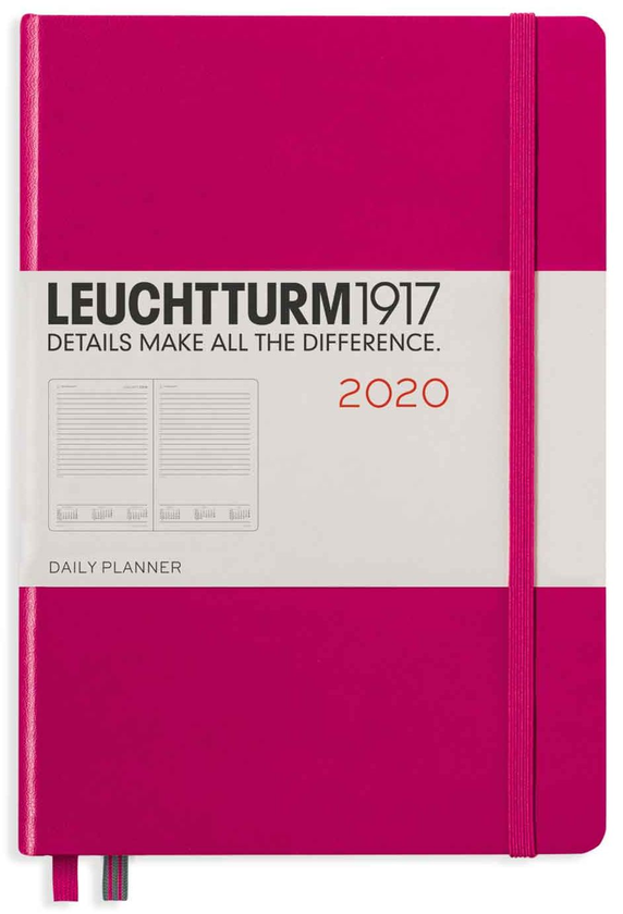  «Ежедневник Leuchtturm1917 2020 Ягодный (360031)», бренда Leuchtturm1917 - фото №1