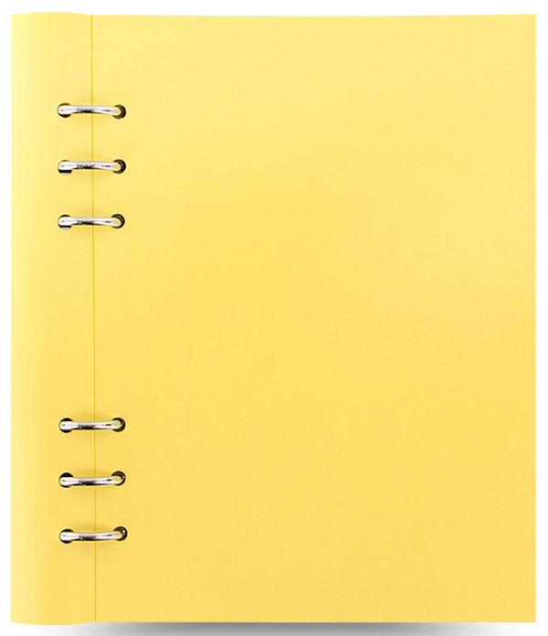  «Органайзер Filofax Clipbook A5 Classic Pastels Lemon (145000)», бренда Filofax - фото №1