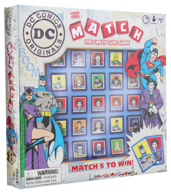  «Настольная игра Winning Moves Top Trumps Match DC Comics (5036905001748)», бренда Winning Moves - фото №1
