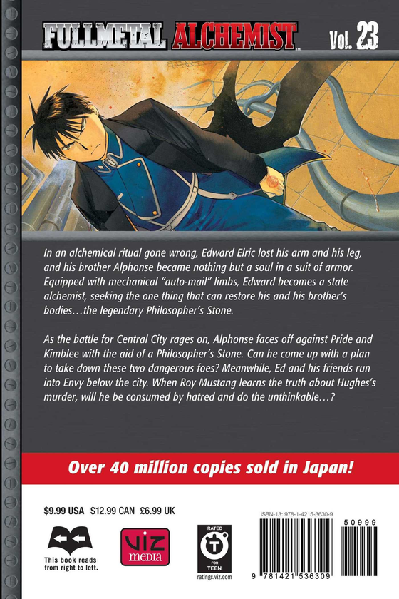 Бумажная книга «Fullmetal Alchemist. Volume 23», автор Хирому Аракава - фото №1