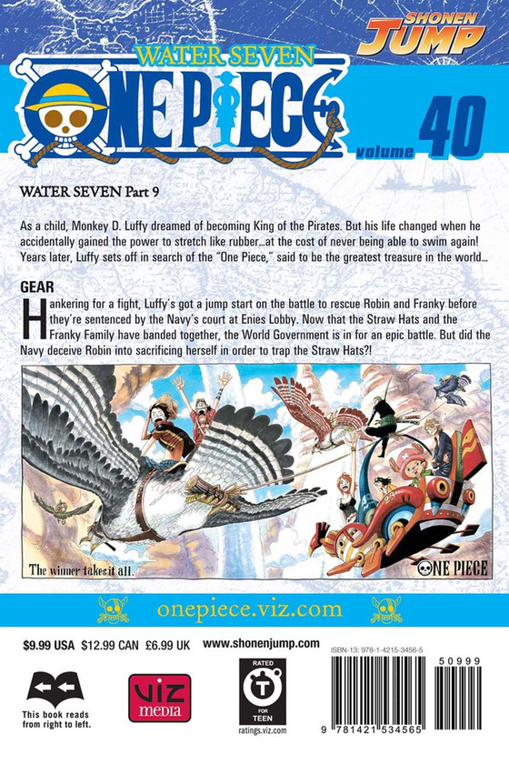 Книга «One Piece. Volume 40» – Эйитиро Ода, купить по цене 637 на