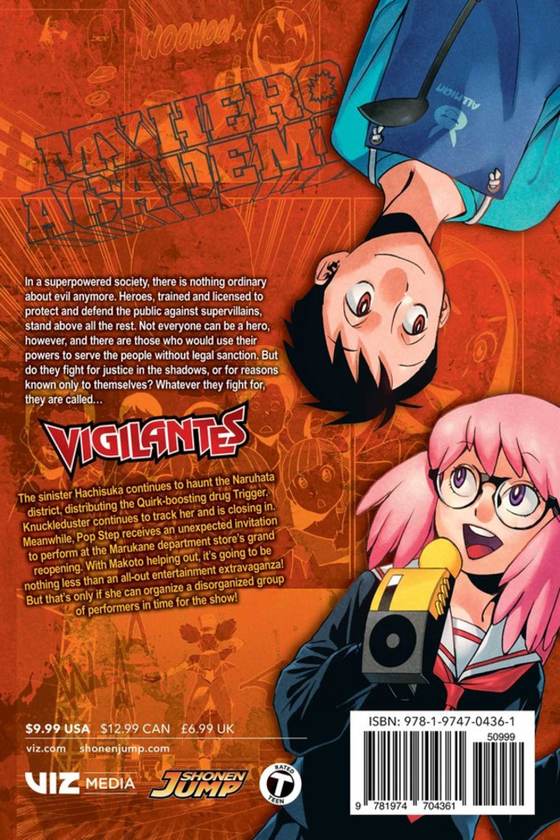 Паперова книга «My Hero Academia. Vigilantes. Volume 4», авторів Кохей Хорікоші, Хідеюкі Фурухаші - фото №1