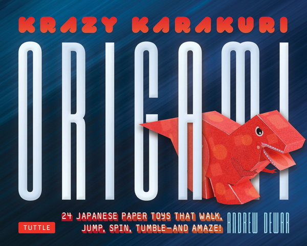 Паперова книга «Krazy Karakuri Origami Kit», автор Ендрю Дьюар - фото №1