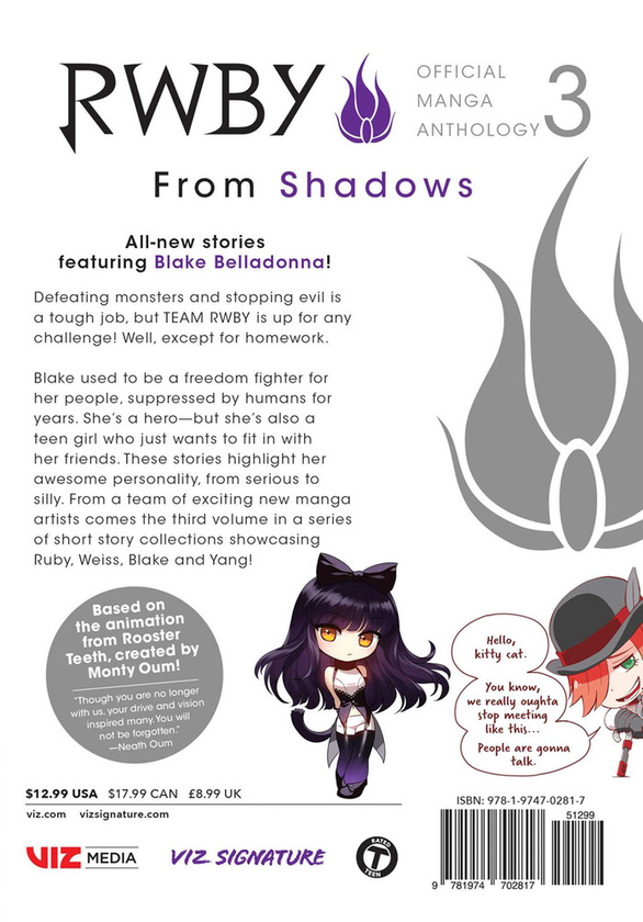 Бумажная книга «RWBY. Official Manga Anthology. Volume 3» - фото №1