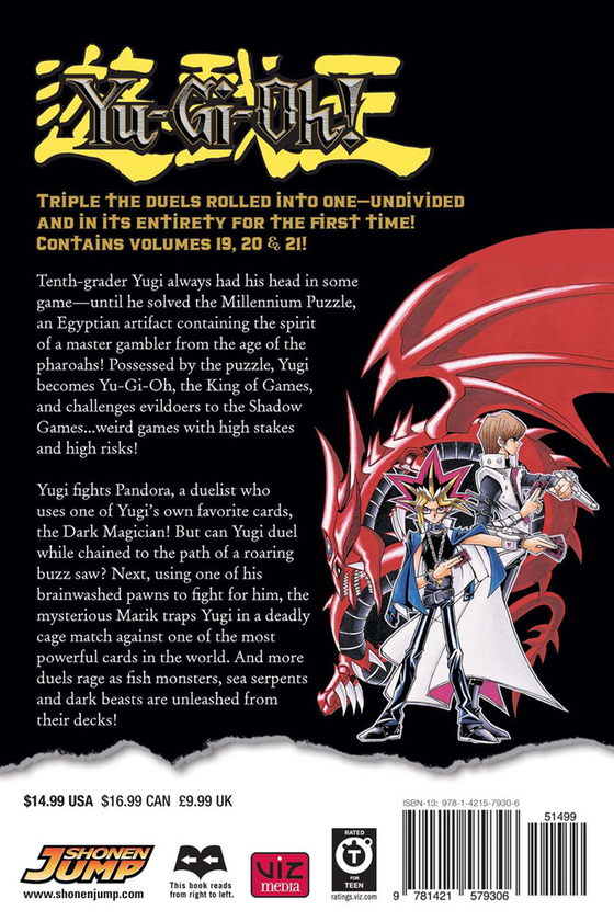 Бумажная книга «Yu-Gi-Oh! 3-in-1 Edition. Volume 7», автор Кадзуки Такахаси - фото №1