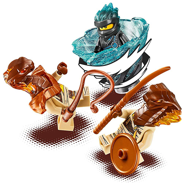  «Конструктор LEGO Ninjago Внедорожник Катана 4x4 450 деталей (70675)», бренда LEGO - фото №1
