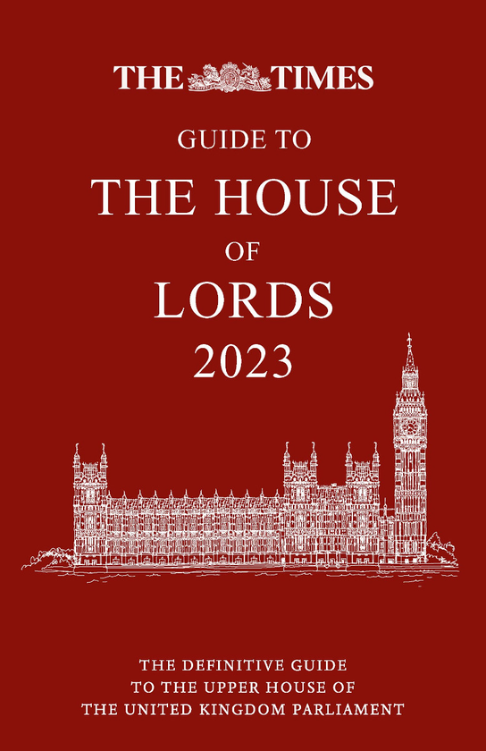 Бумажная книга «The Times Guide to the House of Lords 2023» - фото №1