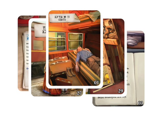 «Настільна гра Geekach Шерлок. Убивство в поїзді (Murder on the Sind Mail) (GKCH116S42)», бренда Geekach Games - фото №1