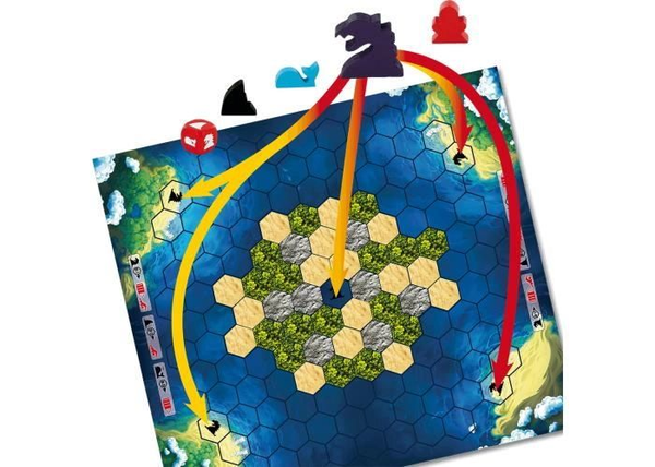 «Настільна гра Games7days Вижити! Втеча з Атлантиди! (Survive: Escape from Atlantis!) (іспан., укр.) (TheIsland)», бренда Games7days - фото №1