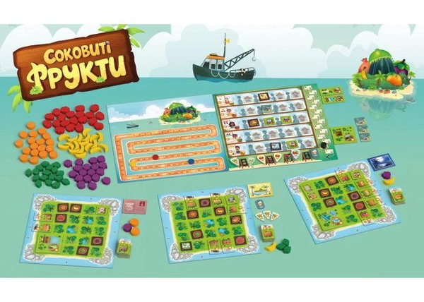 «Настільна гра Games7days Соковиті фрукти (Juicy Fruits) (SF001U)», бренда Games7days - фото №1