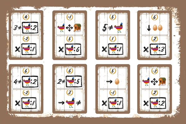  «Настільна гра Lord of Boards Курочки (Hens) (LOB2202UA)», бренда Lord of Boards - фото №1
