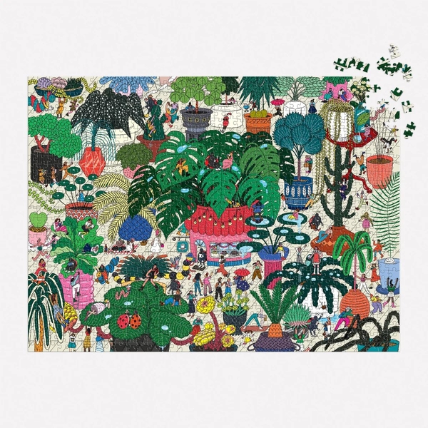  «Plant World 1000 Piece Puzzle», бренда Galison - фото №1