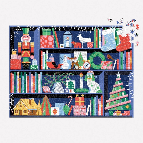  «Пазл Galison Deck the Shelves by Michael Driver 1000 ел.», бренда Galison - фото №1