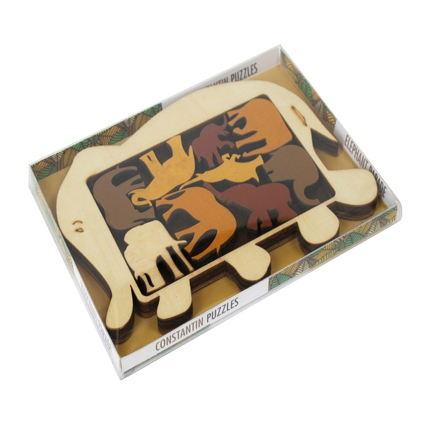  «Головоломка Constantin puzzle Парад слонов (C5066/6а)», бренда Constantin - фото №1