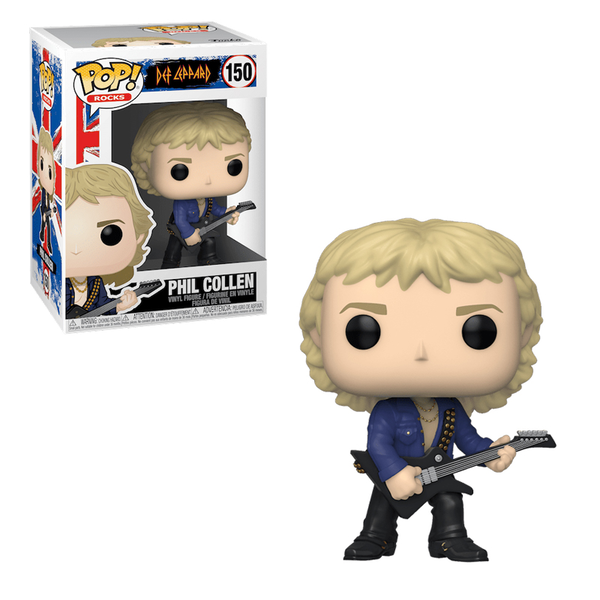  «Коллекционная фигурка Funko Pop! Def Leppard Phil Collen (40132)», бренда Funko Pop - фото №1