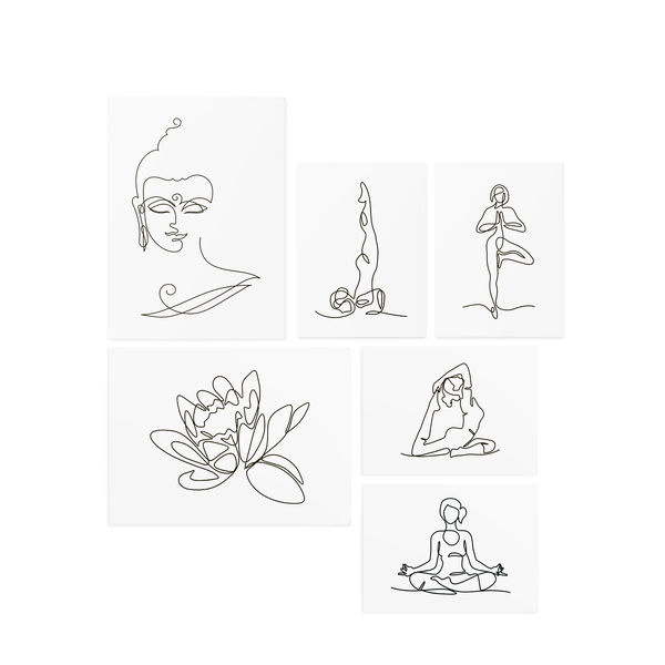«Временные тату TATTon.me Yoga set», бренда TATTon.me - фото №1