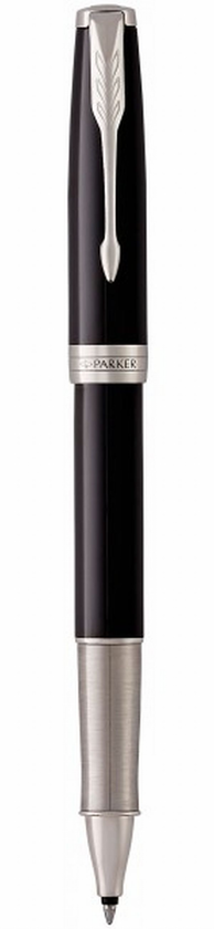 «Ручка-ролер Parker Sonnet 17 Black Lacquer CT RB (86 122)», бренду Parker - фото №1
