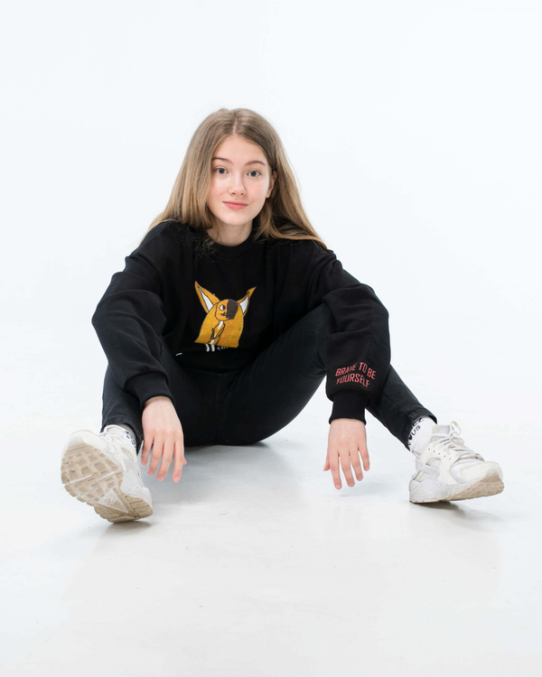  «Свитшот женский Handcrafts by orphans Лисичка М», бренда Handcrafts by Orphans - фото №1