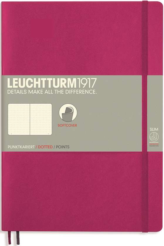 «Записная книжка Leuchtturm1917 ягодная (355283)», бренда Leuchtturm1917 - фото №1