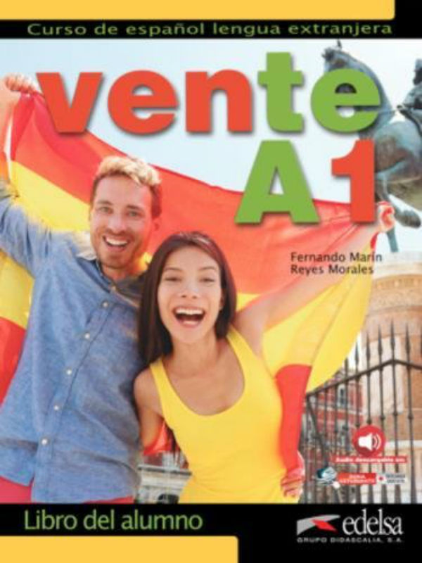 Бумажная книга «Vente A1 Libro Del Alumno + Audio Descargable», авторов Фернандо Марин Аррес, Рейес Моралес - фото №1