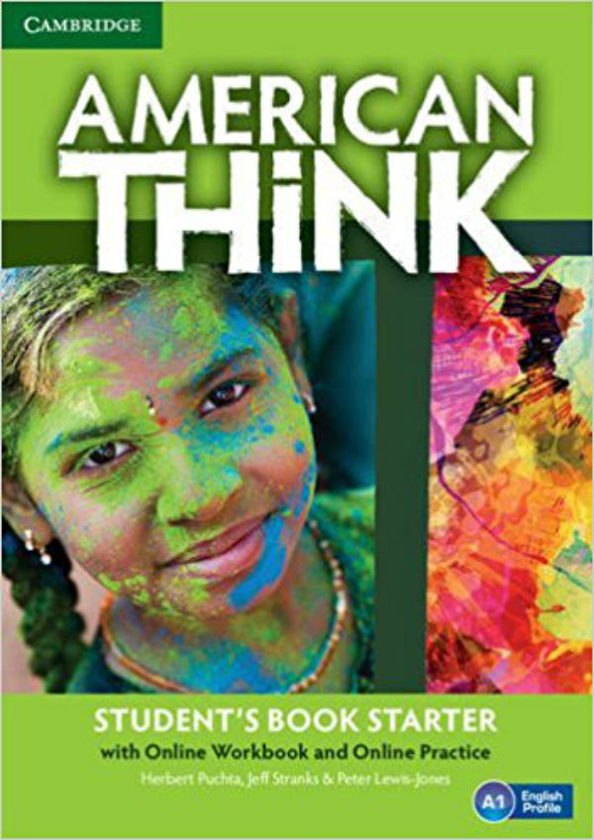 [object Object] «American Think Starter Student's Book with Online Workbook and Online Practice», авторів Пітер Льюїс-Джонс, Джефф Стренкс, Герберт Пухта - фото №1