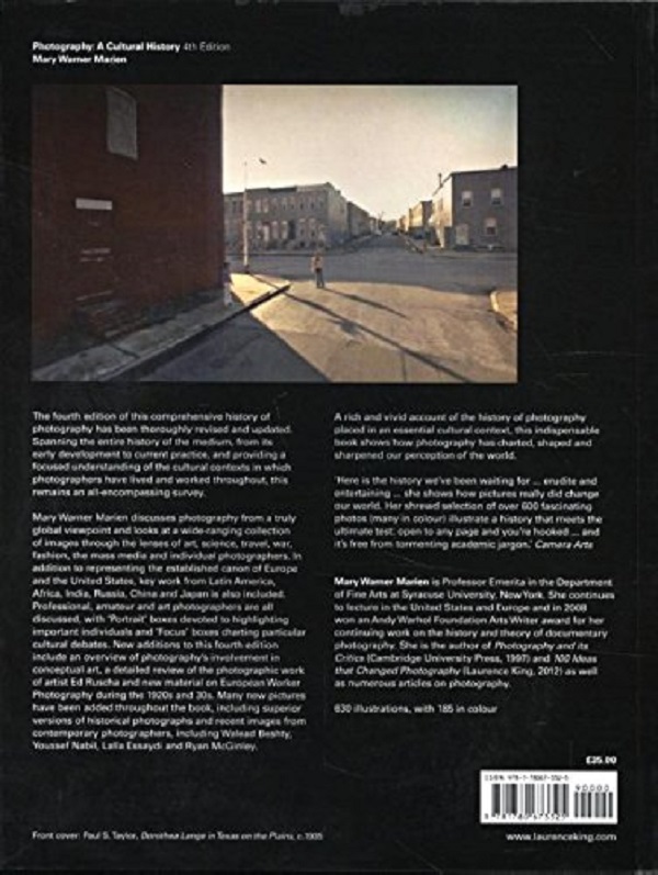 Паперова книга «Photography. A Cultural History. 4th Edition», автор Мері Уорнер Мерієн - фото №1