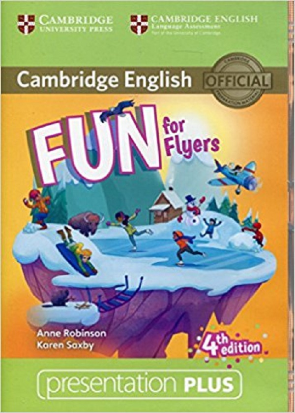[object Object] «Fun for Flyers Presentation Plus DVD-ROM», авторів Енн Робінсон, Карен Саксбі - фото №1
