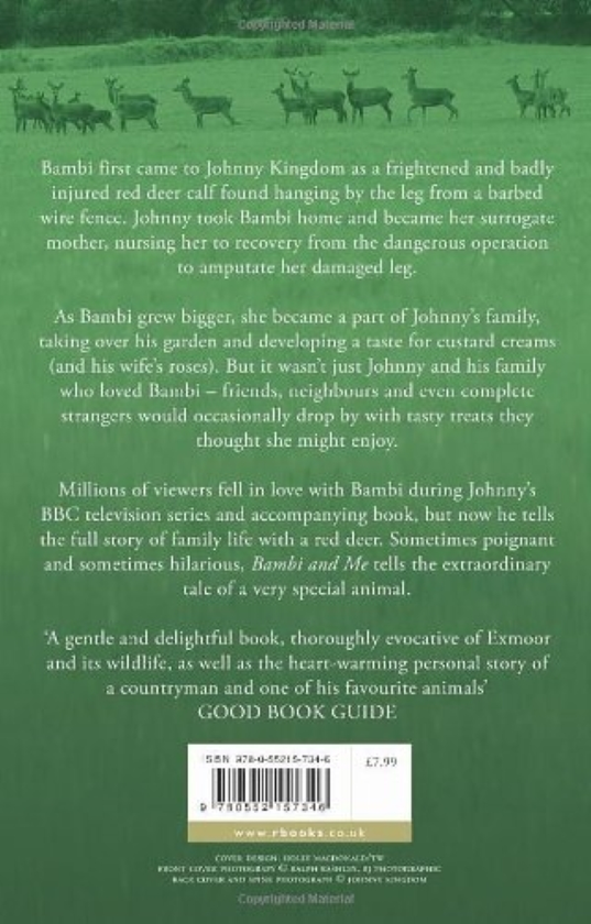 Паперова книга «Bambi and Me», автор Джонні Королевство - фото №1