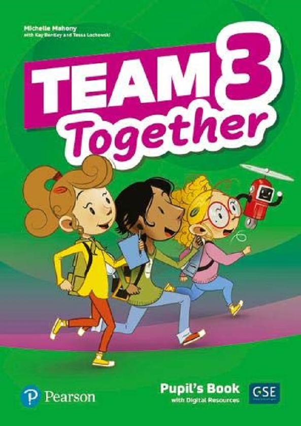 Бумажная книга «Team Together 3 Pupil's Book + Access to Digital Resources», авторов Кей Бентли, Мишель Махони - фото №1