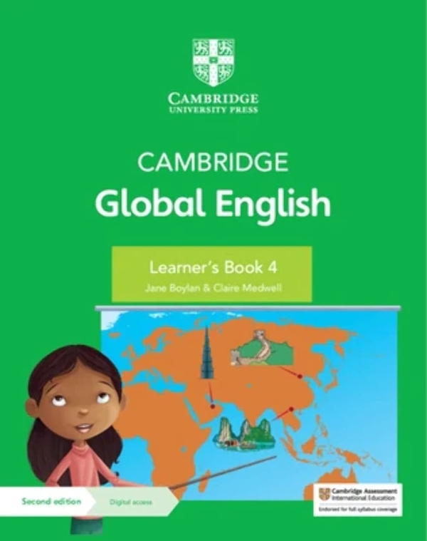 [object Object] «Cambridge Global English Learner's. Book 4. + Digital Access (1 Year). For Cambridge Primary English as a Second Language», авторов Клэр Медвелл, Кэтрин Харпер, Джейн Бойлен - фото №1