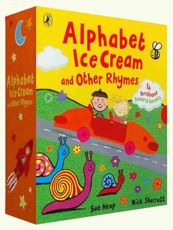 [object Object] «Alphabet Ice Cream (комплект из 4 книг)» - фото №1