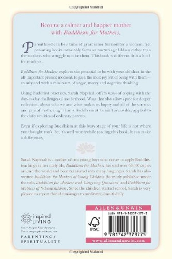 Бумажная книга «Buddhism for Mothers. A calm approach to caring for yourself and your children», автор Сара Нафтали - фото №1