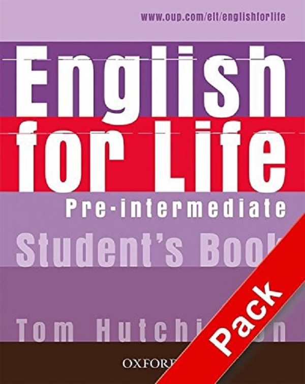 [object Object] «English for Life Pre-intermediate. Student's Book with MultiROM Pack», автор Том Хатчінсон - фото №1