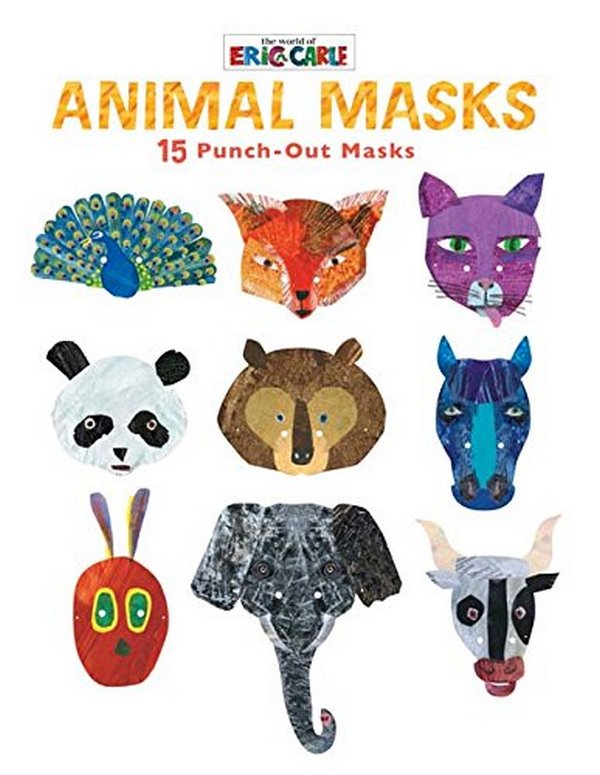 Бумажная книга «The World of Eric Carle Animal Masks», автор Эрик Карл - фото №1