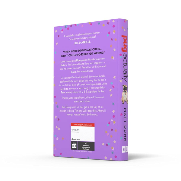 Паперова книга «Pug Actually», автор Метт Данн - фото №1