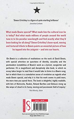 Бумажная книга «On Bowie», автор Саймон Кричли - фото №1