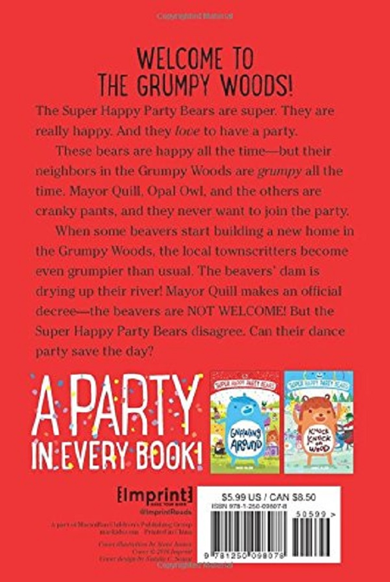 Паперова книга «Super Happy Party Bears: Gnawing Around», автор Марсі Коллін - фото №1