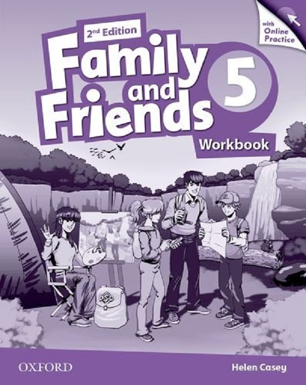 Паперова книга «Family & Friends: 5 Workbook & Online Practice Pack» - фото №1