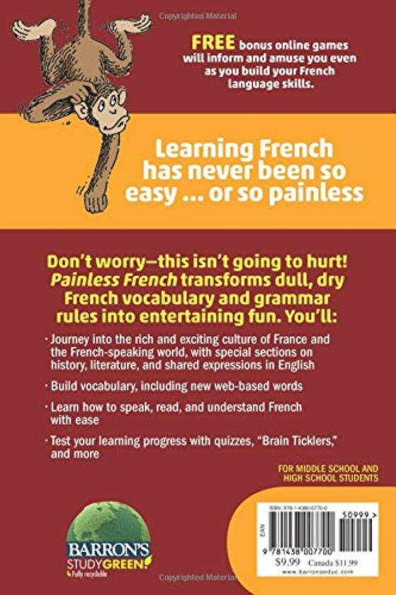 Паперова книга «Painless French», автор Керол Чайткін - фото №1
