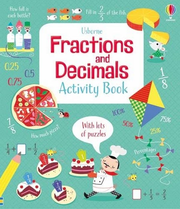 [object Object] «Fractions and Decimals Activity Book», автор Рози Хор - фото №1